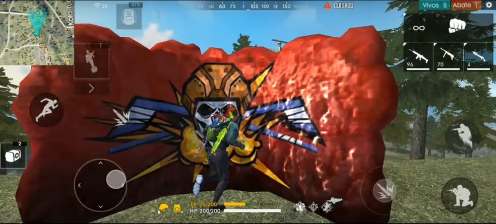 granada de gel rápido free fire